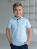 Футболка-поло из хлопка