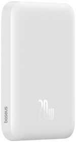 Внешний аккумулятор Baseus Magnetic Mini Air C+Qi 20W P10059002223-00 6000 мАч белый