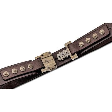 Ремень Marfione Apis Belt Distressed dark brown water buffalo