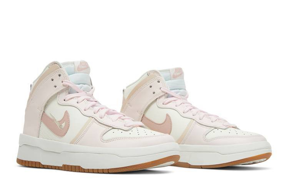 Кроссовки Nike Dunk Up "Pink Oxford" (Женская размерная сетка)