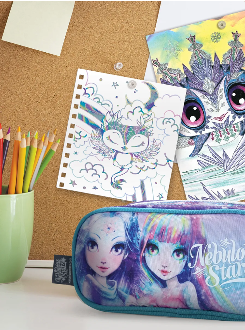 Школьный пенал для девочек Nebulous Star