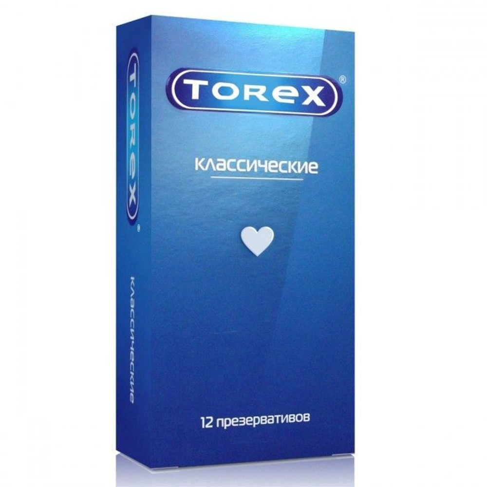 Гладкие презервативы Torex "Классические" - 12 шт.