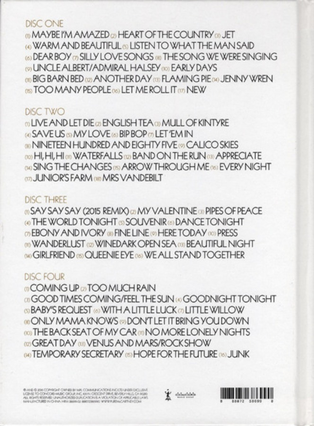 Paul McCartney / Pure McCartney (Deluxe Edition)(4CD)