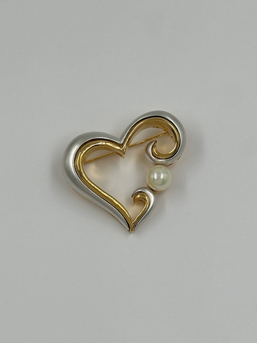 Брошь Сердце Nina Ricci