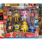 Набор героев 8 фигурок ФНАФ, FNAF Аниматроники 5 ночей с Фредди / Freddy "Midnight Mystery Warrior" 8in1