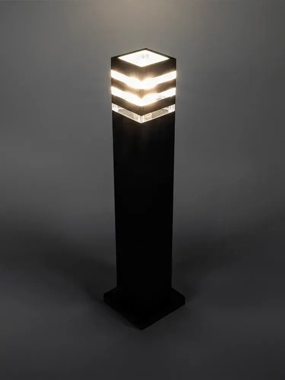 Ландшафтный светильник садовый фонарь уличный 600мм под лампу Е27 Корпус из Алюминия