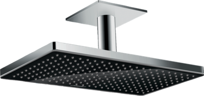 Верхний душ 24002600 Rainmaker Select 460 1jet с потолочным подсоединением, черный/хром
