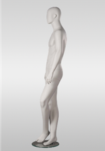 Мужской абстрактный манекен Alex/Белый матовый