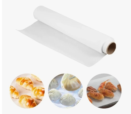 Силиконизированная бумага (пергамент) для выпечки в рулоне 38*8см