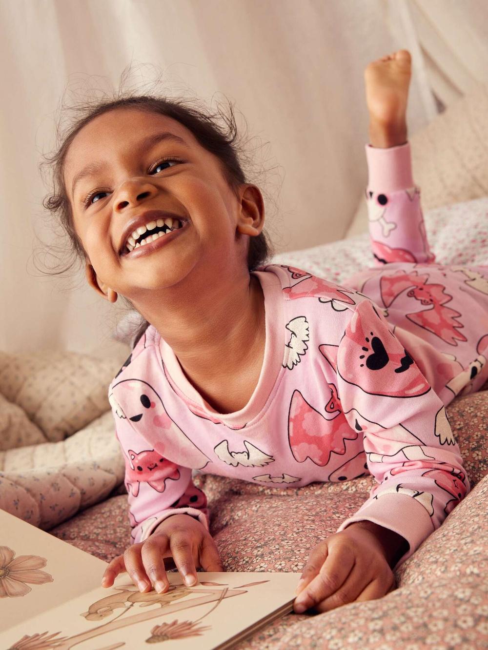 Пижама для девочки Next Q96-764, Розовый