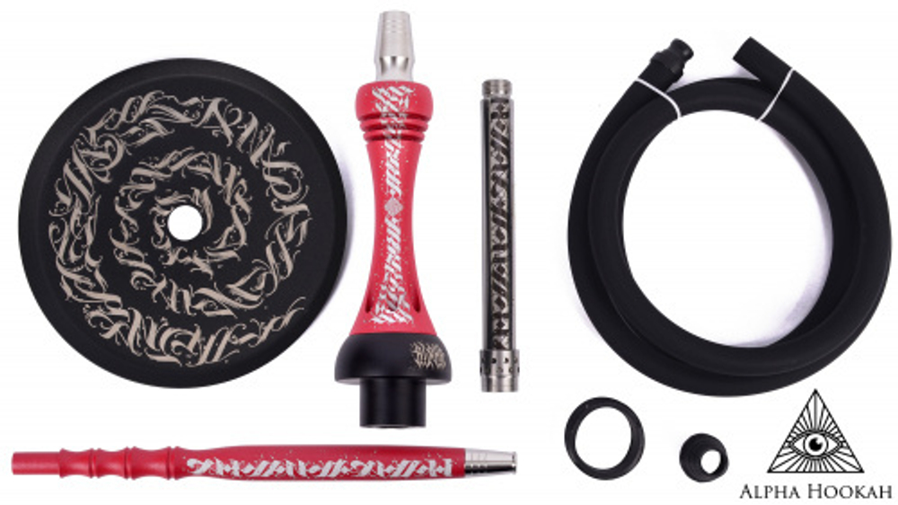 Кальян Alpha Hookah Model  ARTIST Red