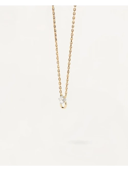 Колье Ari Solitary Золото 750 пробы