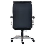 Кресло HAWASAN (ХАВАСАН) "Target EX-567", откидные подлокотники, рециклированная кожа, черное, 532974