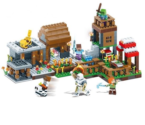 Конструктор LB «Дом Стива» арт.  LB600 (Minecraft) ,  778 деталей