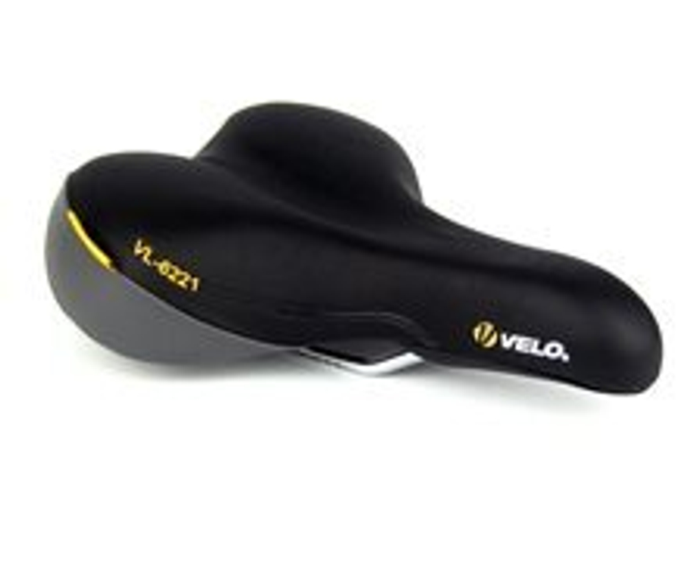 Седло Velo VL-6221 Comfort series , без крепления, с ручкой, вес 500 g , 270 х210мм