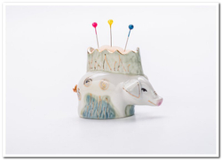 Игольница фарфор