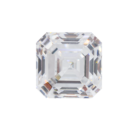 Лабораторно-выращенный бриллиант ашер 6.57х6.53 мм 1.76 ct, 6.60х6.56 1.74 ct E/VVS2 (пара)