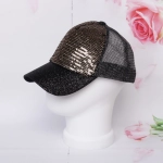 Бейсболка «Fashion city», пайетки, микс 3 цвета, р .58