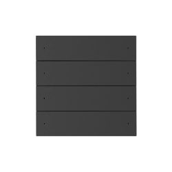 INTELLIGENT ARLIGHT Кнопочная панель SMART-DMX512-801-22-8G-8SC-DIM-IN Black (230V, 2.4G) (IARL, IP20 Пластик, 5 лет) 039316