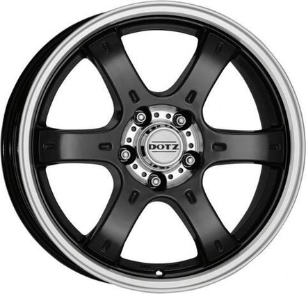 Dotz Crunch 8x17 5x127 ET 35 Dia 71.6 (BKL)