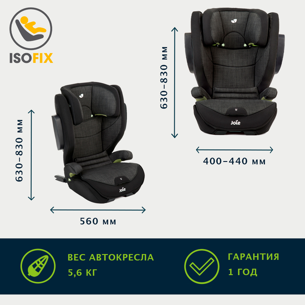 Детское автокресло Joie I-Traver