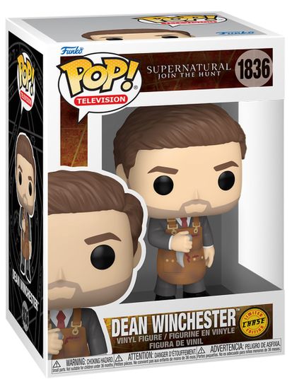 Фигурка Funko POP! TV Supernatural Dean Winchester w/Chase (1836) 902775 / Фигурка Фанко ПОП! по мотивам сериала "Сверхъестественное", Дин Винчестер (ЧЕЙЗ)