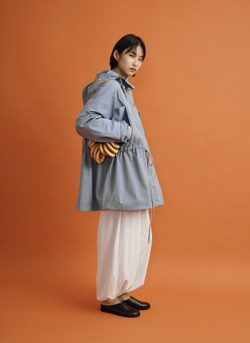 Парка утепленная, Индиго