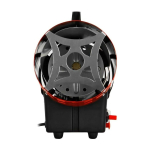 Газовая тепловая пушка РЕСАНТА ТГП-15000 без горелки (15 кВт) красный