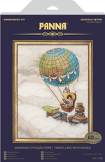 Набор для вышивания "PANNA""Золотая серия" VS-7182 "Книжное путешествие"