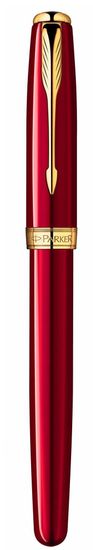 Ручка-роллер Parker Sonnet T539 ESSENTIAL, цвет: LaqRed GT, стержень: Fblack , 1859471