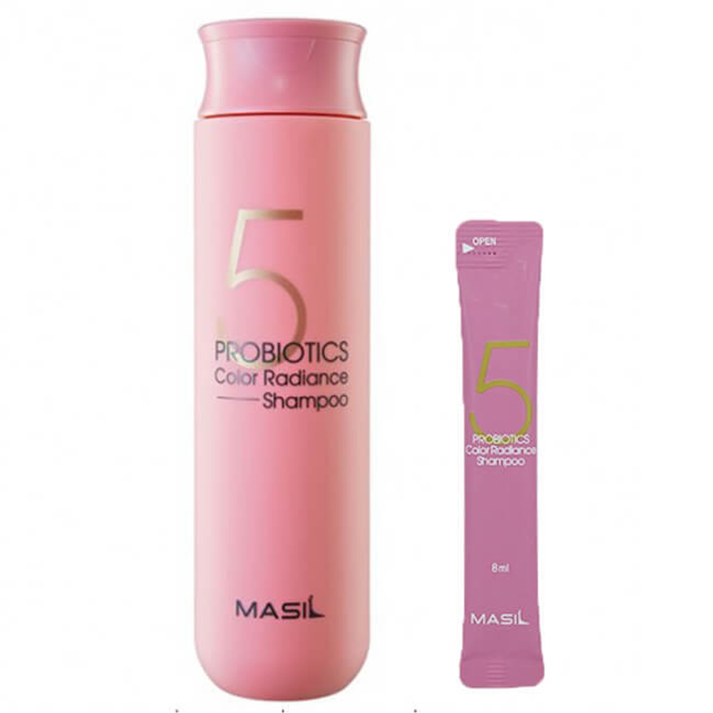 Шампунь с пробиотиками для защиты цвета Masil 5 Probiotics Color Radiance Shampoo — 300 мл