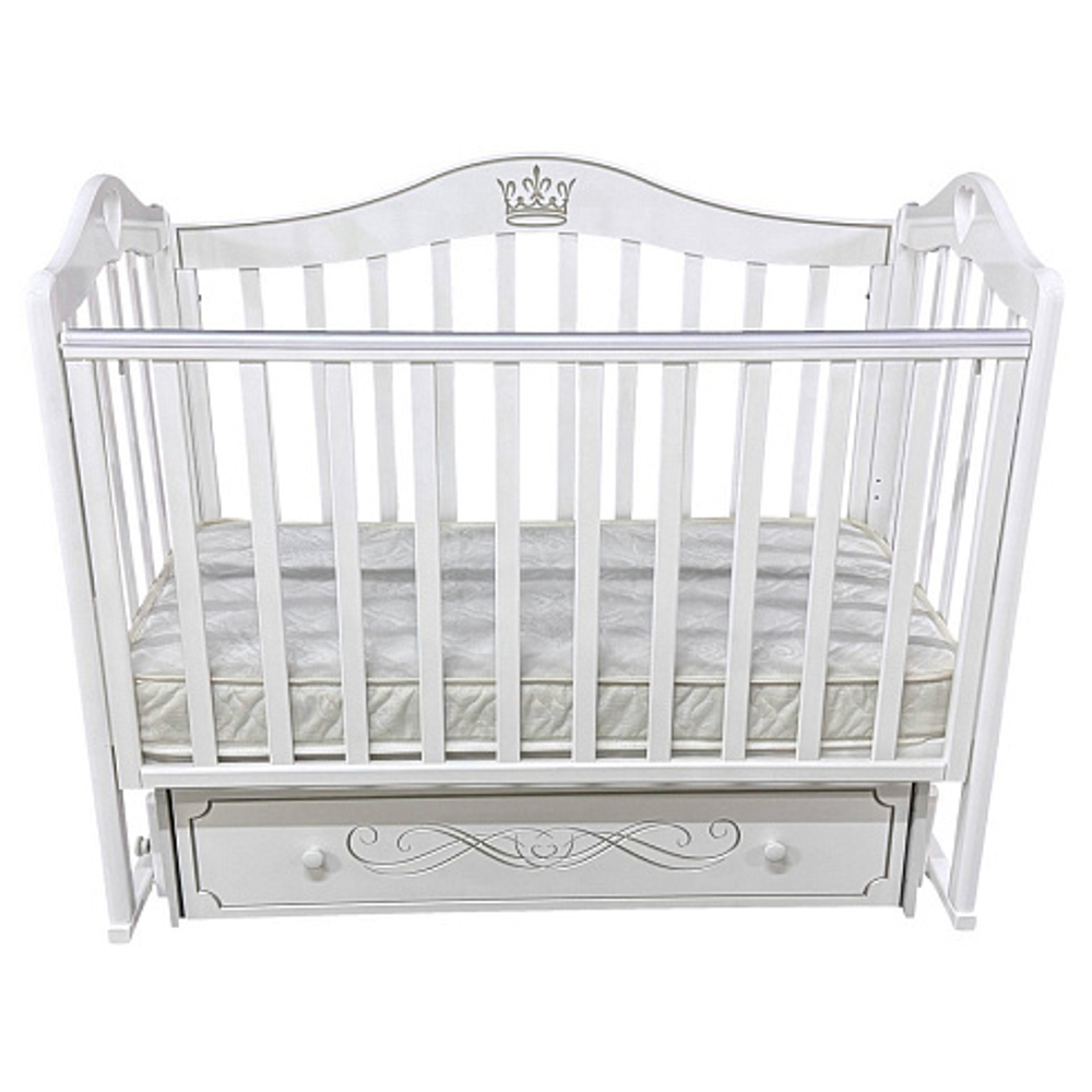 Кровать Кедр Karolina 8 (ящик,маятник)