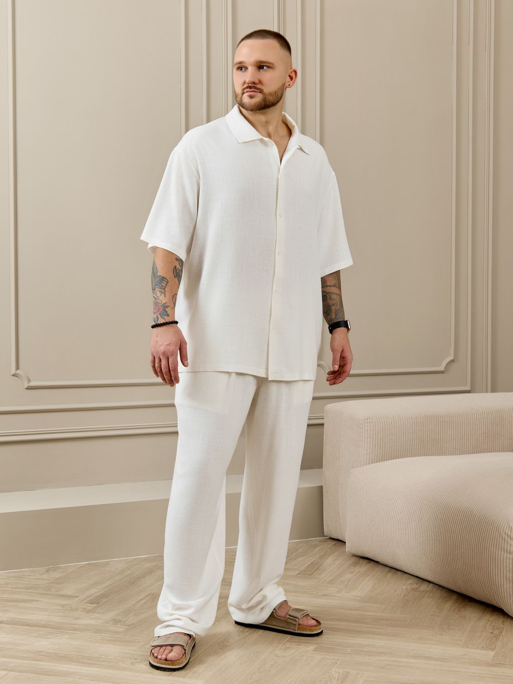 Брюки мужские Линкольн-3 Виотекс БЕЛЫЙ