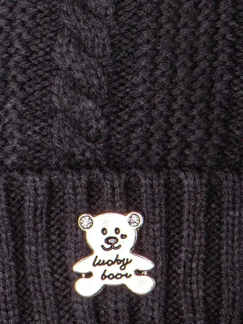 Шапка вязаная демисезонная для детей