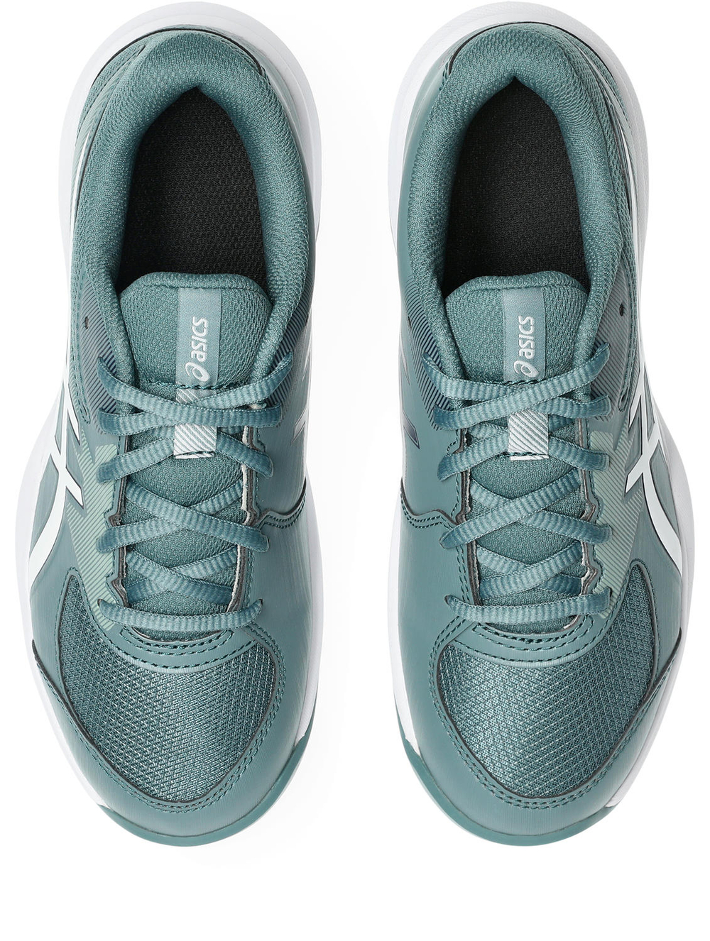 Детские теннисные кроссовки Asics Gel-Game GS - foggy teal/white