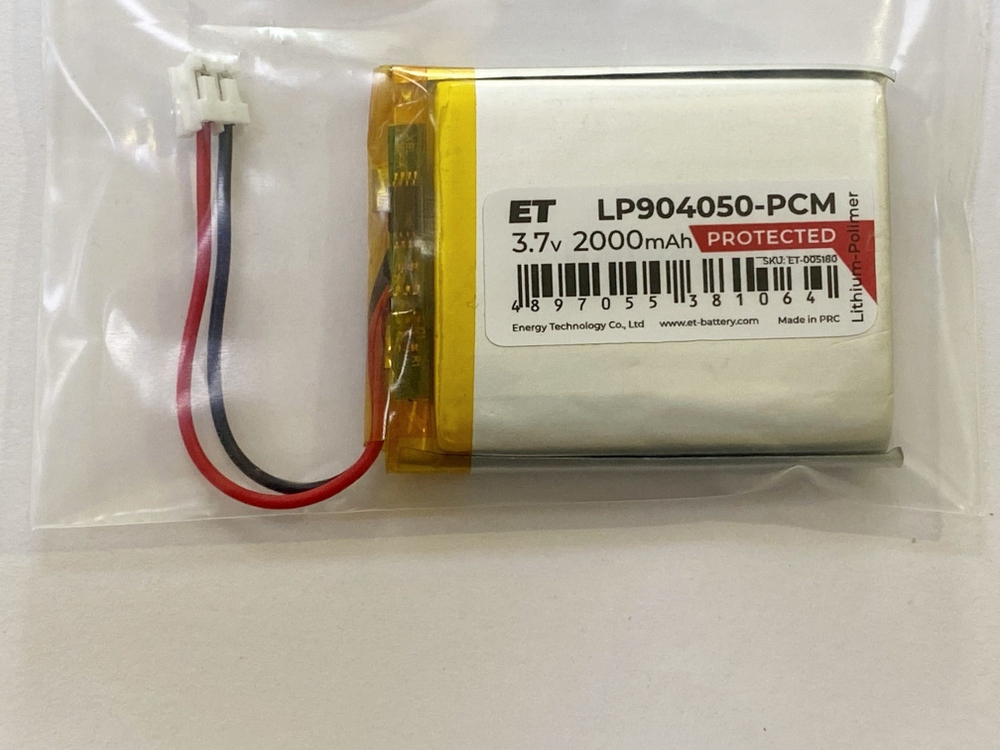 Аккумулятор ET LP904050-PCM