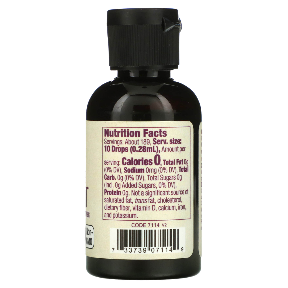 NOW Foods, Real Food, Органические фрукты монаха, жидкий подсластитель с нулевой калорийностью, тыквенная специя, 1,8 жидких унций (53 мл)