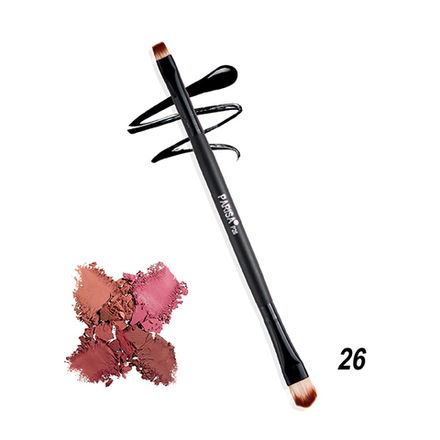 Parisa Кисть профессиональная P-26, для теней и подводки, двусторонняя, кисть/кисть