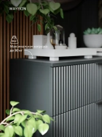 Комод для одежды 80х40х90 графит Олимпия