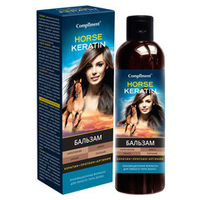 Compliment HORSE KERATIN Бальзам для любого типа волос "Укрепление, блеск, объем, питание"