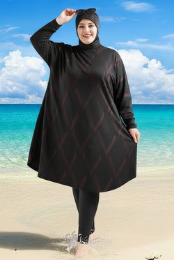 Купальный костюм 17277 ромбы