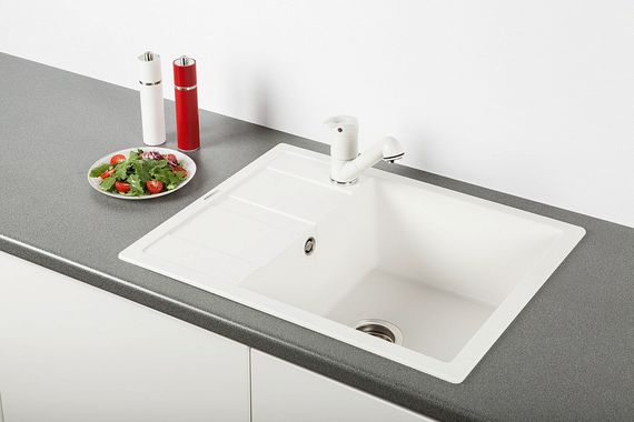 Мойка SCHOCK Optima 50D Cristalite 650х500 оникс