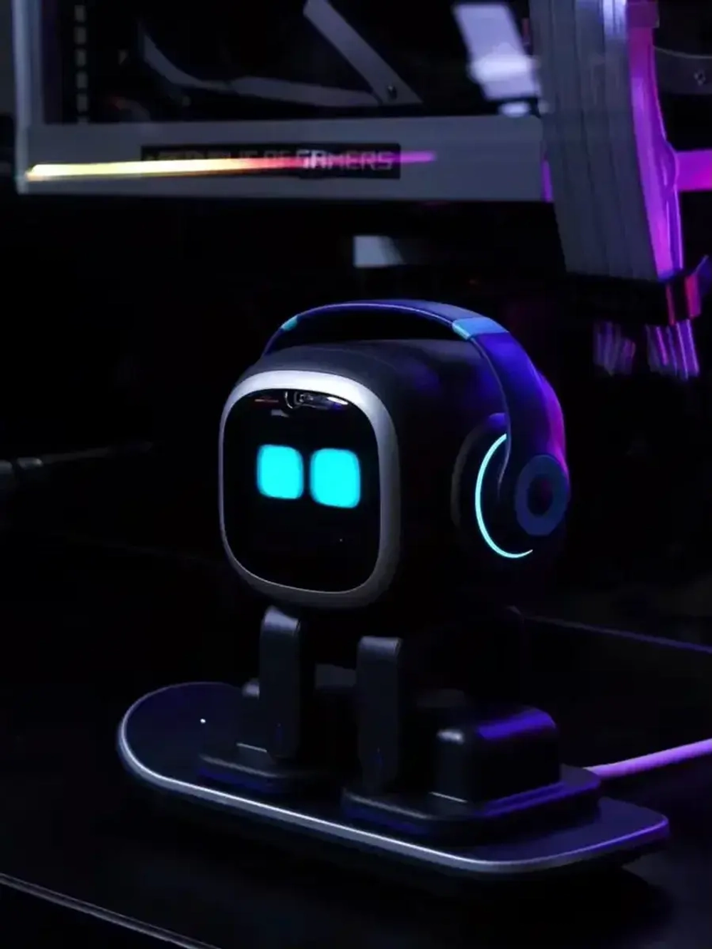 Умный робот питомец EMO с искусственным интеллектом AI