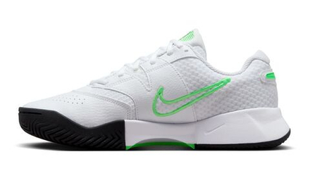 Женские Кроссовки теннисные Nike Court Lite 4 - white/poison green/black