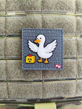 Патч на одежду Утка "Всем капец"