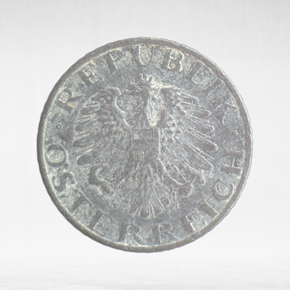 Austria, 5 Groschen, 1967, F