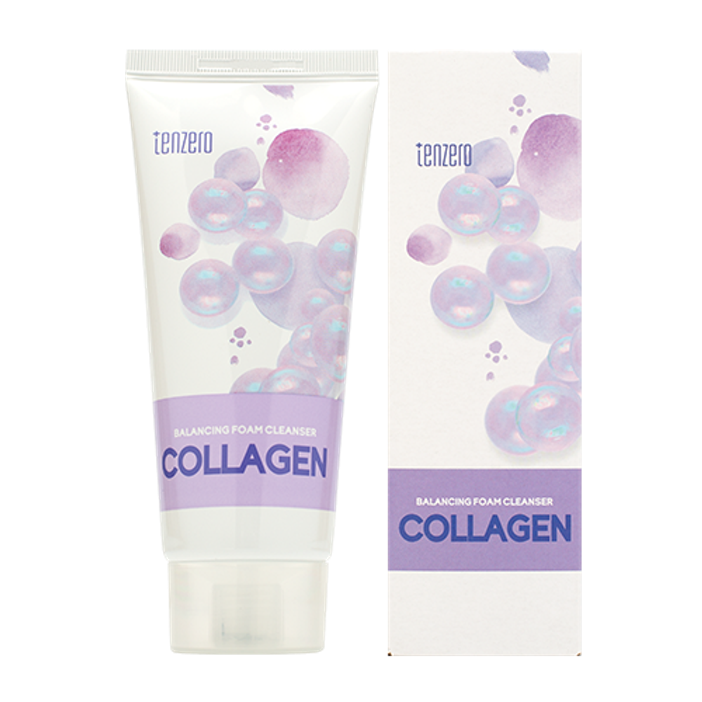 Балансирующая пенка для умывания с коллагеном Tenzero Balancing Foam Cleanser Collagen (100мл)
