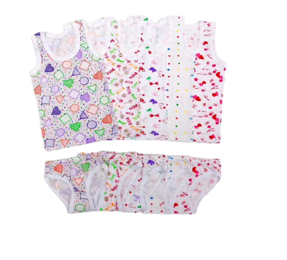 Комплект для девочек (майка+трусы) р.28, цв. (AMOTEKS), 1 шт.