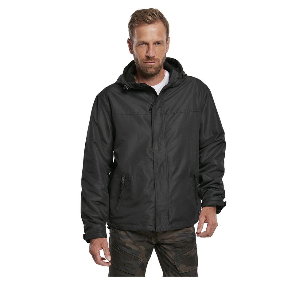 Brandit FRONTZIP WINDBREAKER black