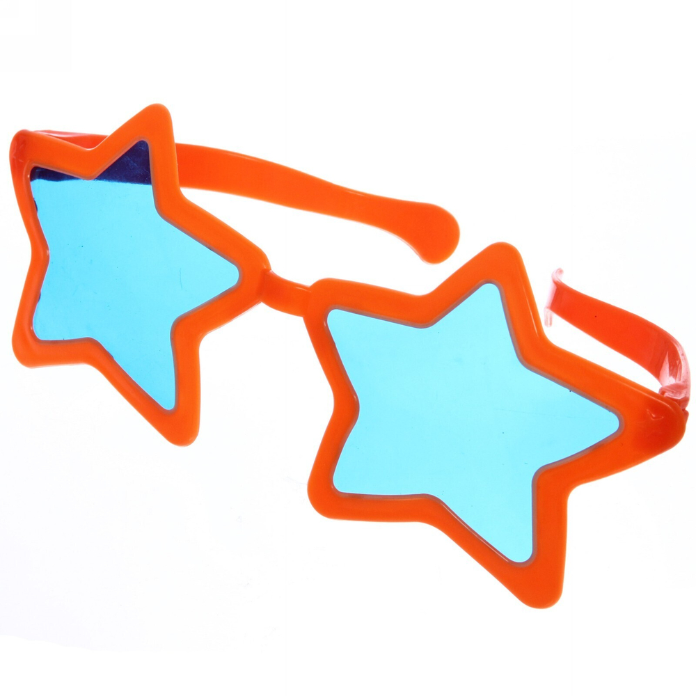 Очки карнавальные «Макси Звезда», 27 см, микс цветов